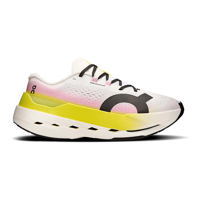 Women's On Cloudboom Max - Lime / Raspberry, Size: 8, Medium | Footwear - Road Runner Sports