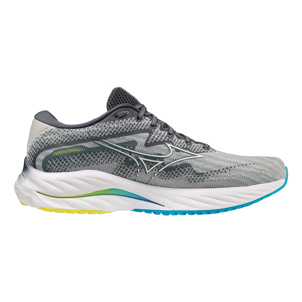 Men's Mizuno Wave Rider 27 Running Shoe in Pearl Blue-White – Sugar & Spice