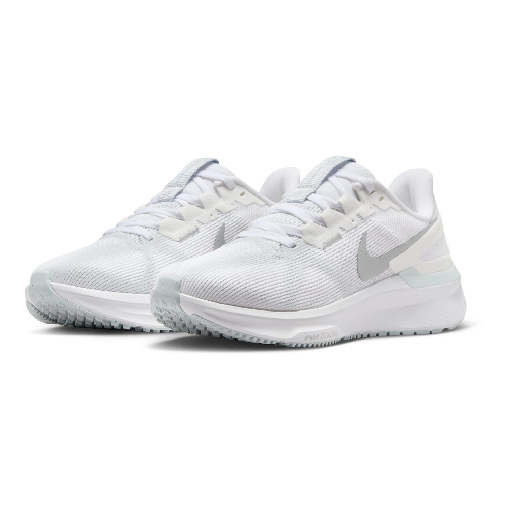 Nike women's air zoom structure 21 running shoes outlet - grey/platinum