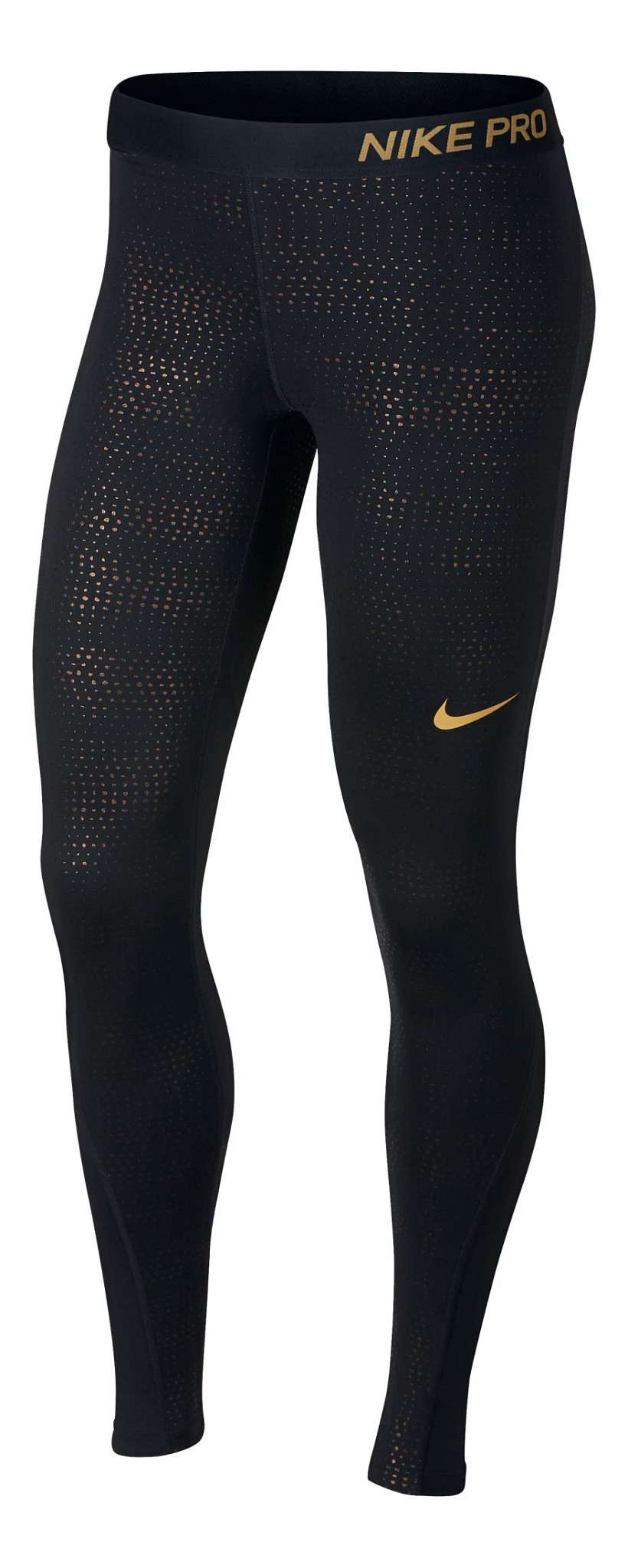 Womens Nike Pro Metallic Dots Compression Tights