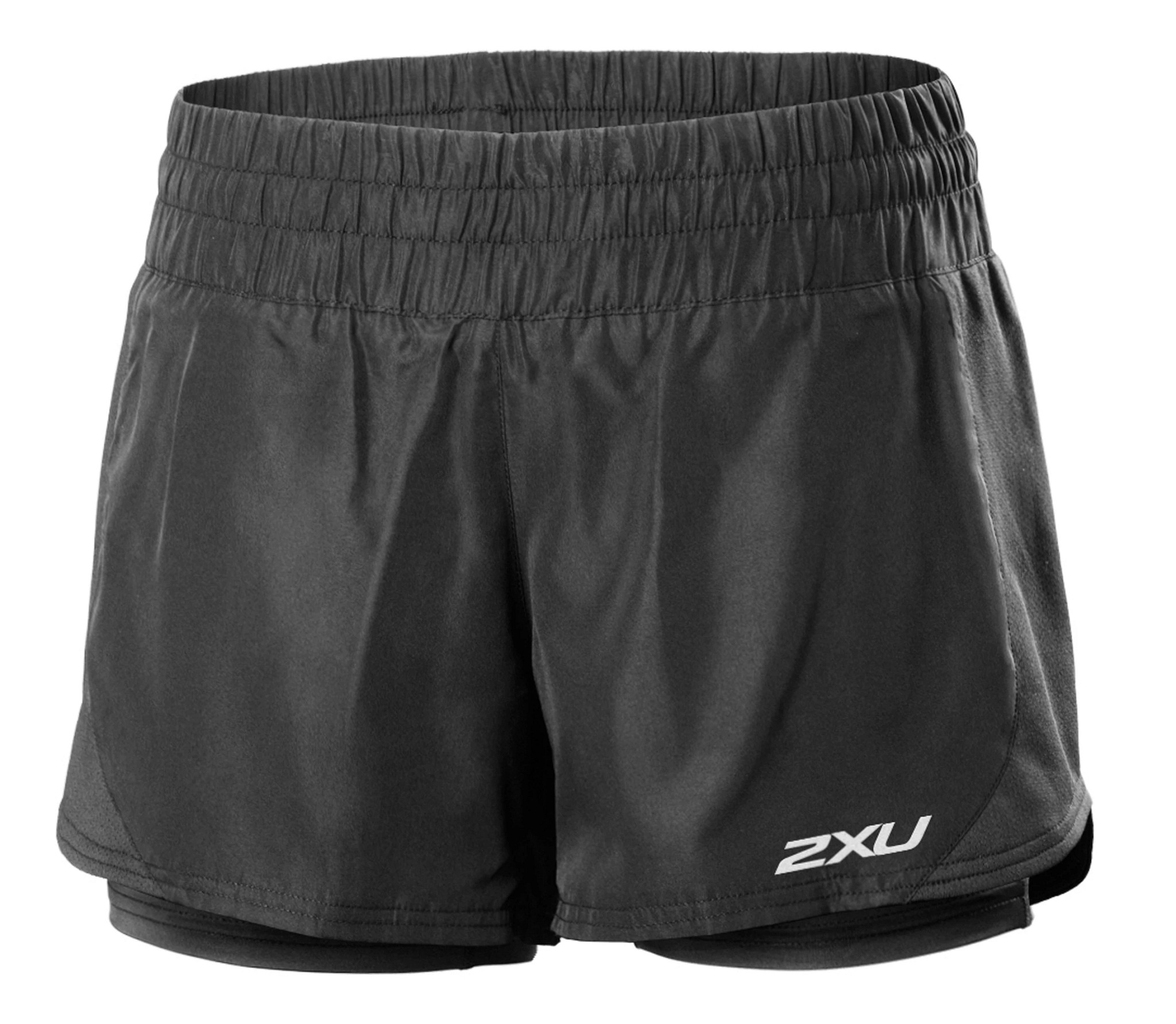 Womens 2XU Pace Compression 2 in 1 Shorts