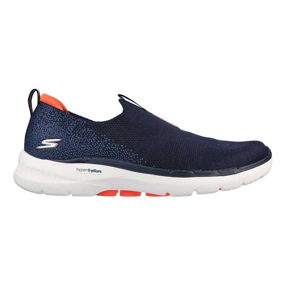 SKECHERS - Get next level comfort on your walks with the Skechers GOwalk 6™  shoe. This slip-on sneaker features a Stretch Fit® engineered mesh upper,  lightweight ULTRA GO® cushioning midsole, Air-Cooled Goga