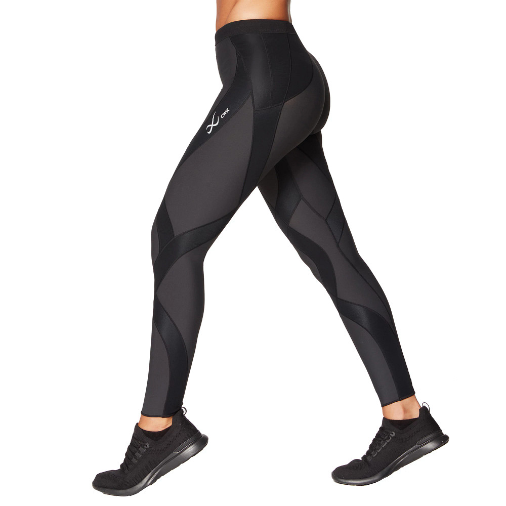 CW-X Women's Stabilyx Joint Support Compression Tight, True Navy