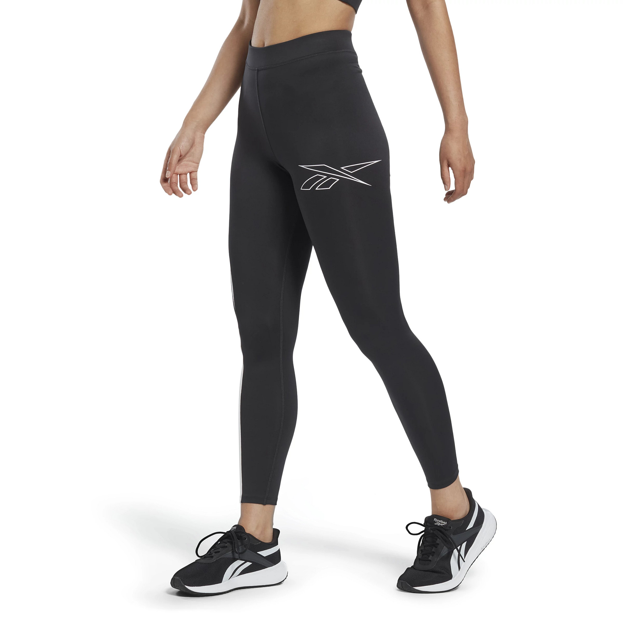 Womens Reebok Running Vector Tights & Leggings Pants