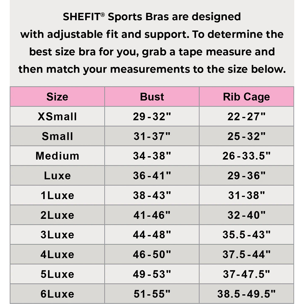 SHEFIT, Intimates & Sleepwear, New Shefit The Flex Sports Bra Size 3luxe  In Black