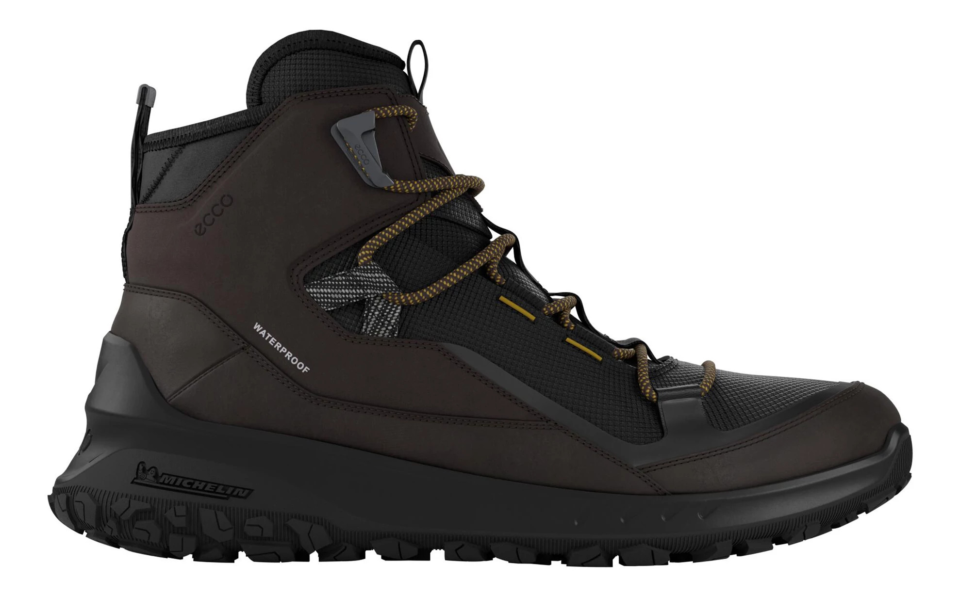 Mens Ecco Ultra Terrain Waterproof Mid Boot Hiking Shoe