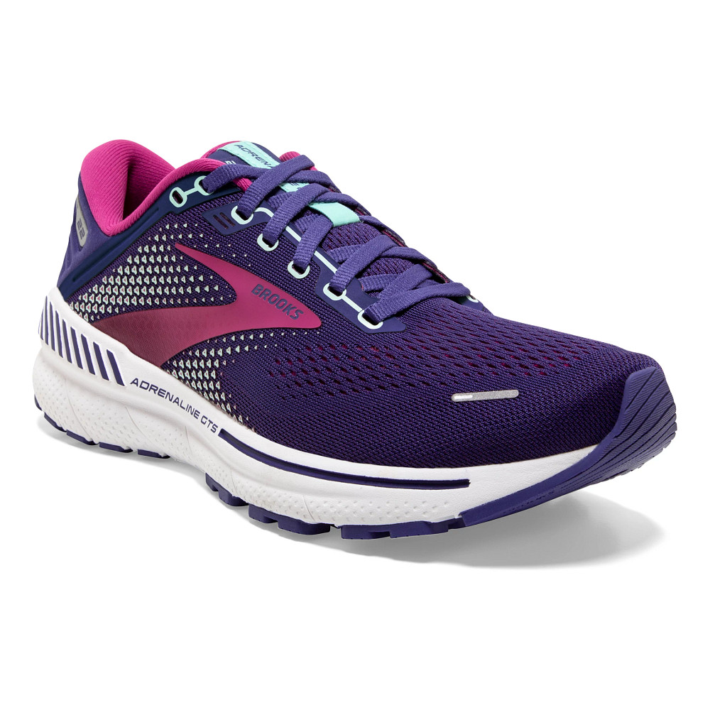 BROOKS ADRENALINE GTS 22 (2A) WOMENS ALLOY BLUE GREEN