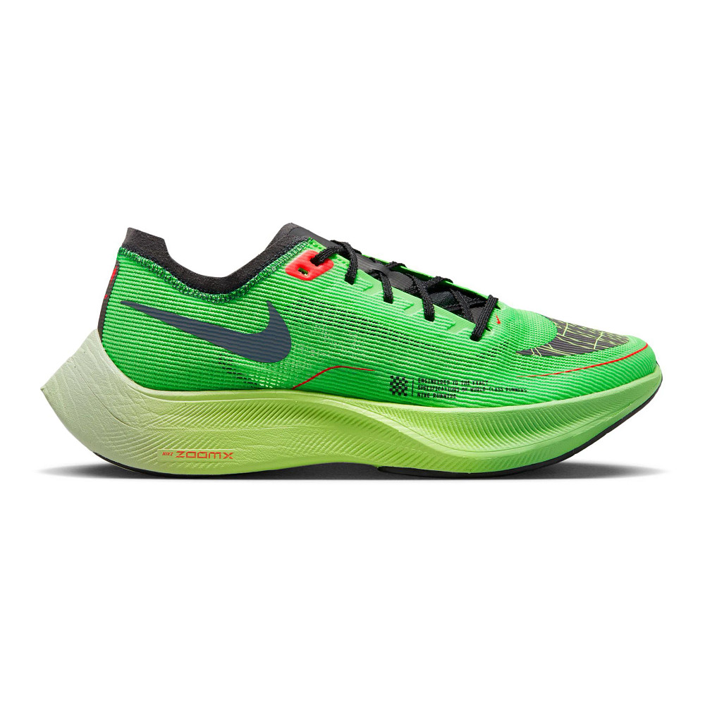 Nike ZoomX Vaporfly Next% 2 Hakone Running Shoe - Scream Green/Black