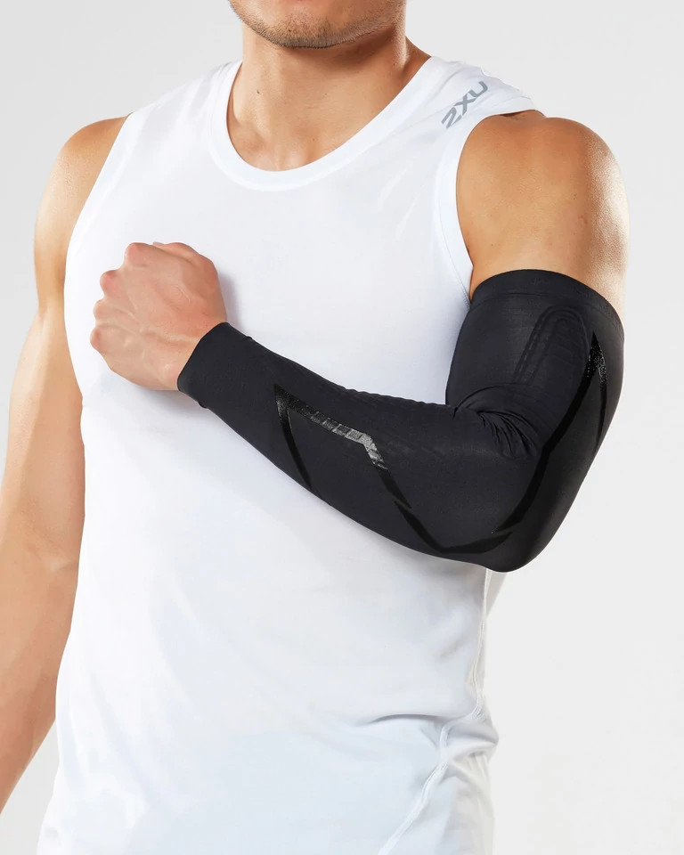 2XU Elite MCS Compression Arm Guards Injury Recovery