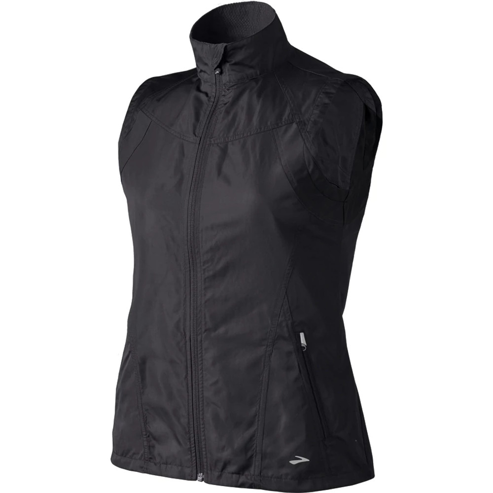 Womens Brooks Essential Run II Outerwear Vests