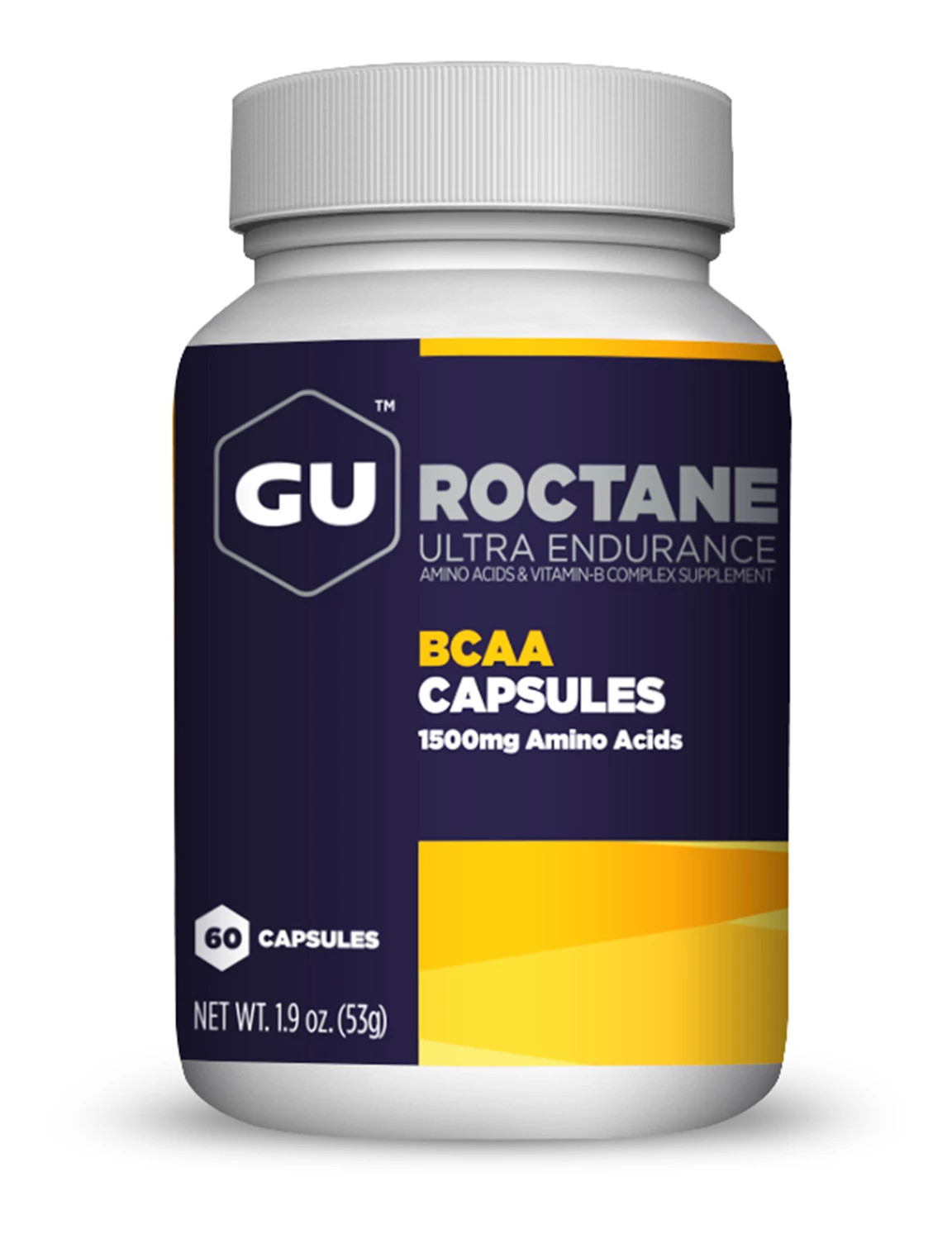 GU Roctane BCAA Capsules 60 Count Supplement