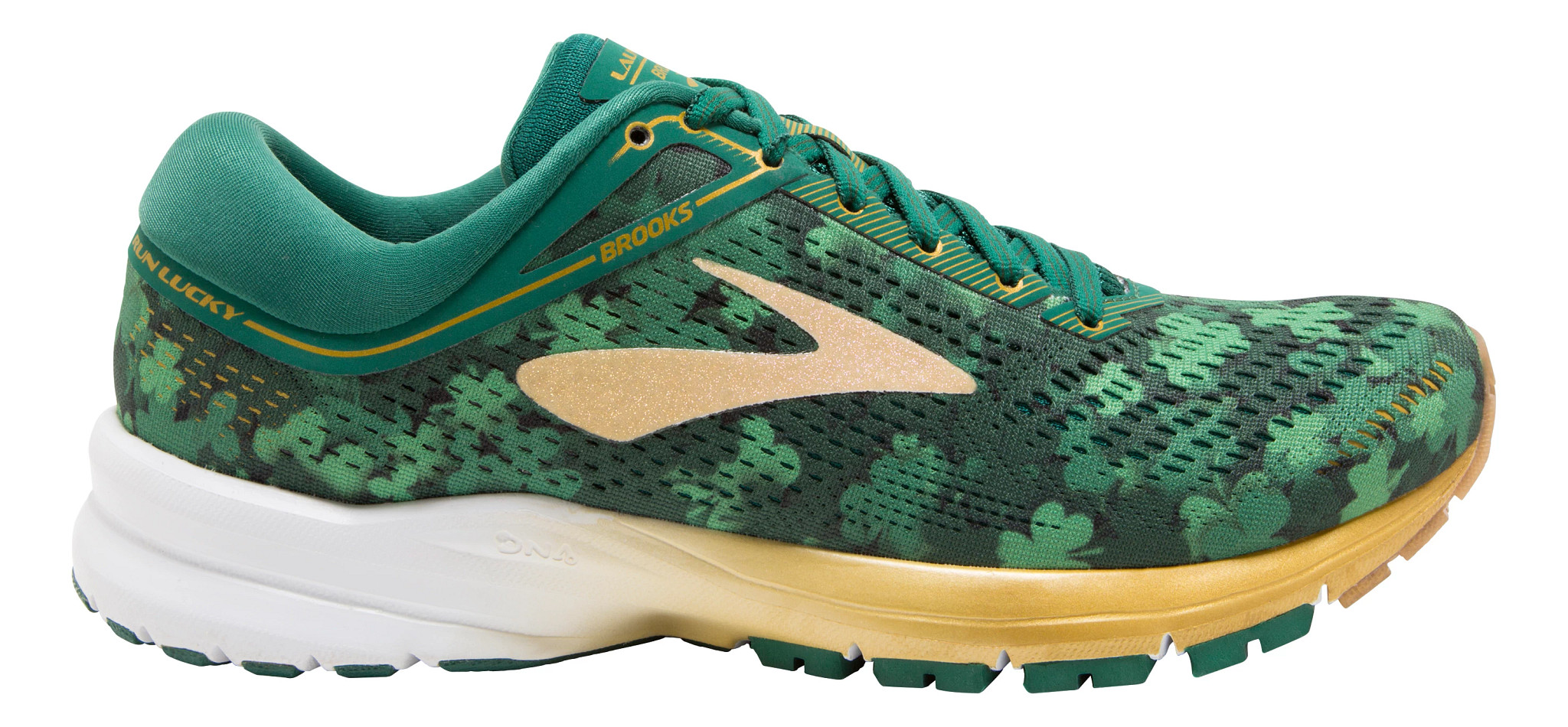 Mens Brooks St Pattys Day Launch 5 Running Shoe