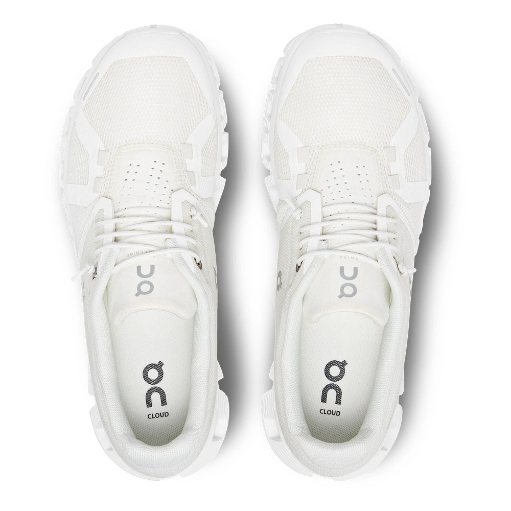 On Cloud 5 7.5 , Undyed-White/White (Women's)