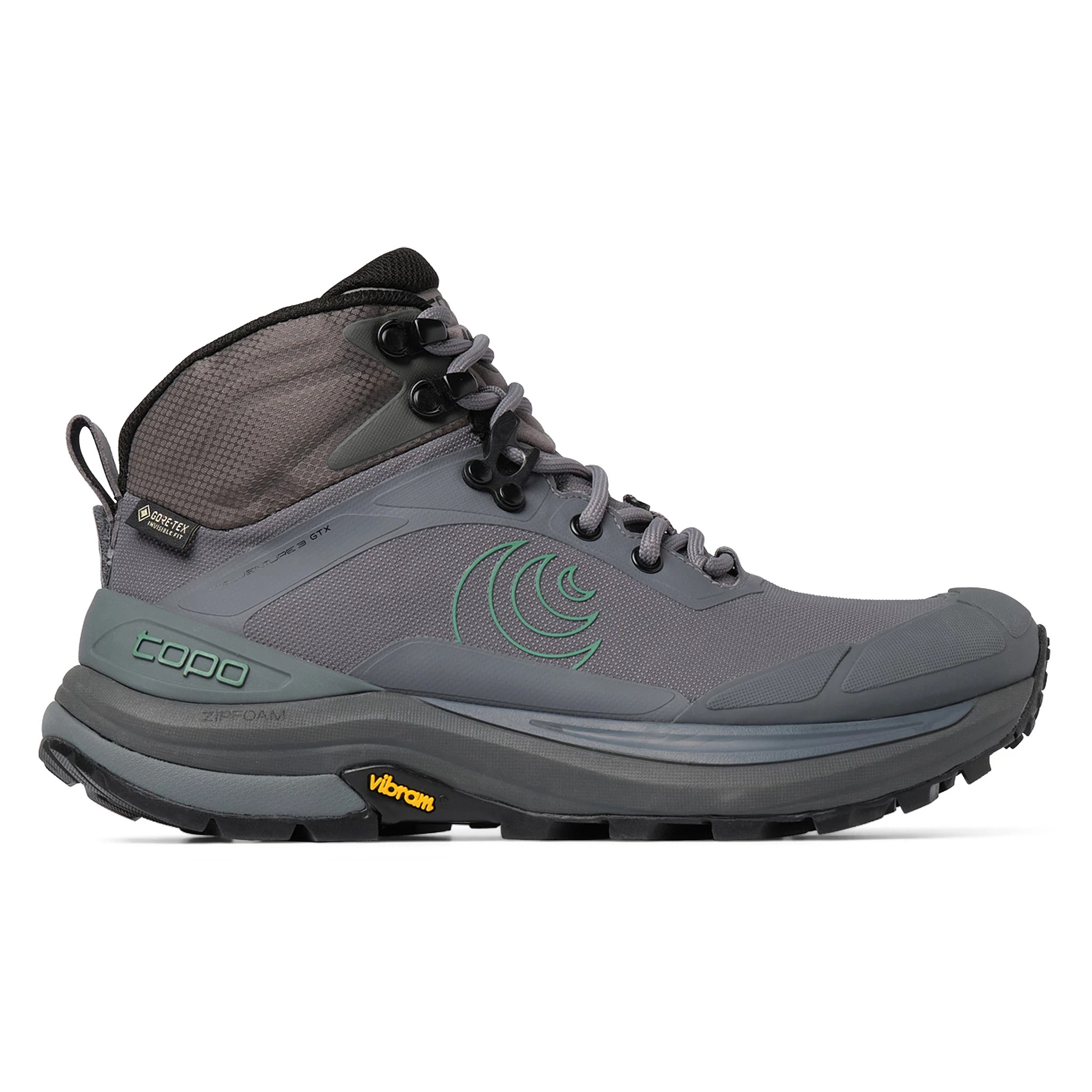 Topo Athletic Women's Topo Athletic Trailventure 3 GTX - Charcoal / Green, Size: 10, Medium | Footwear - Road Runner Sports - $219.95 at Road Runner Sports