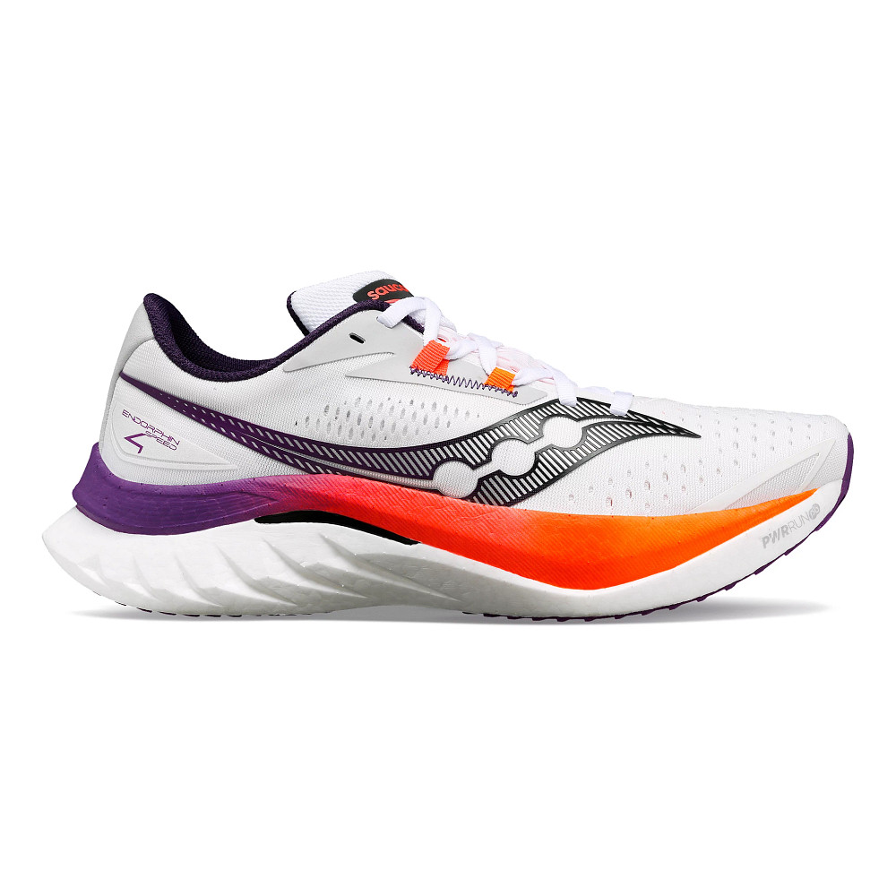 Saucony Endorphin Speed 4 12 White Viziorange Men s