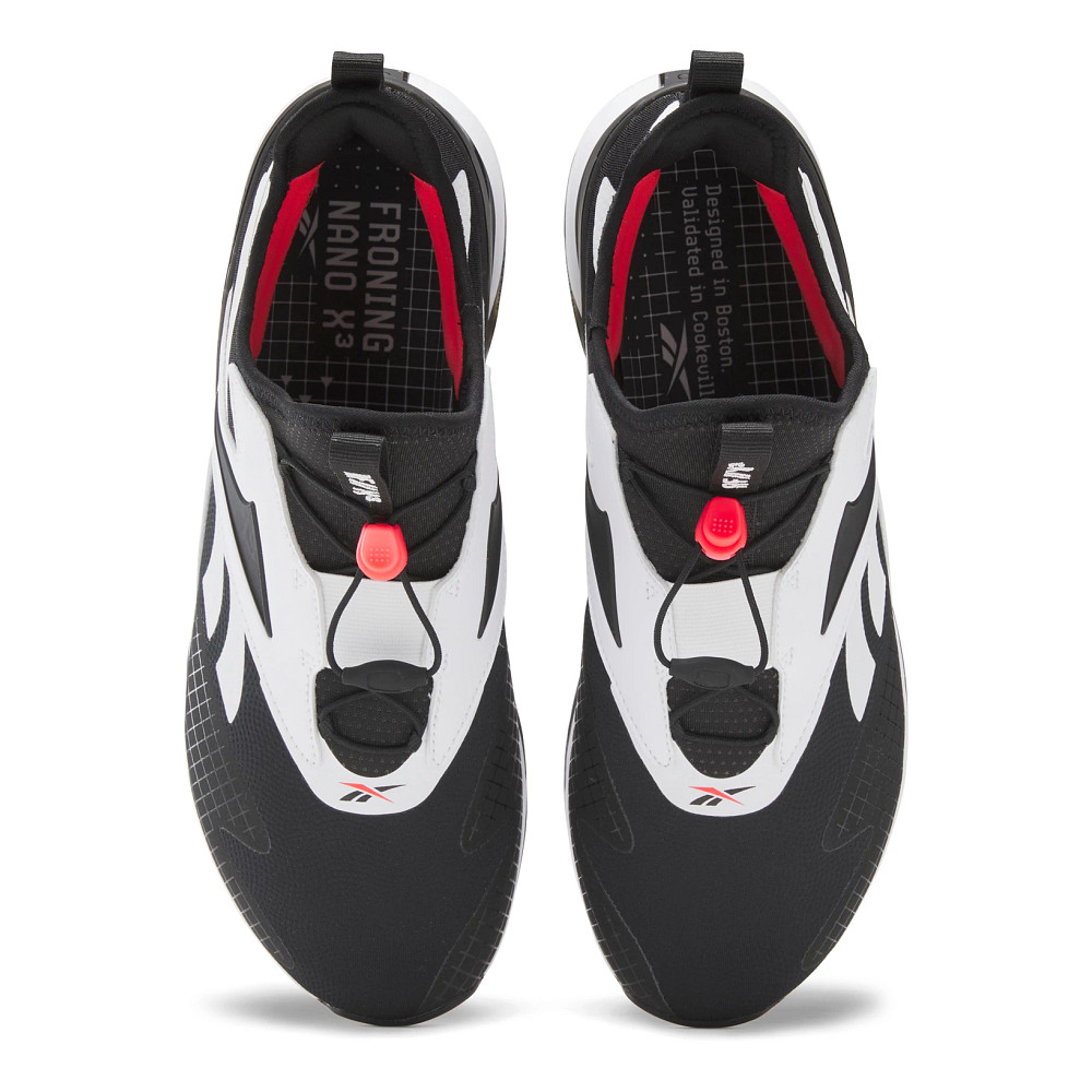 Reebok Nano X3 White Black Red Unisex Cross Training Shoes