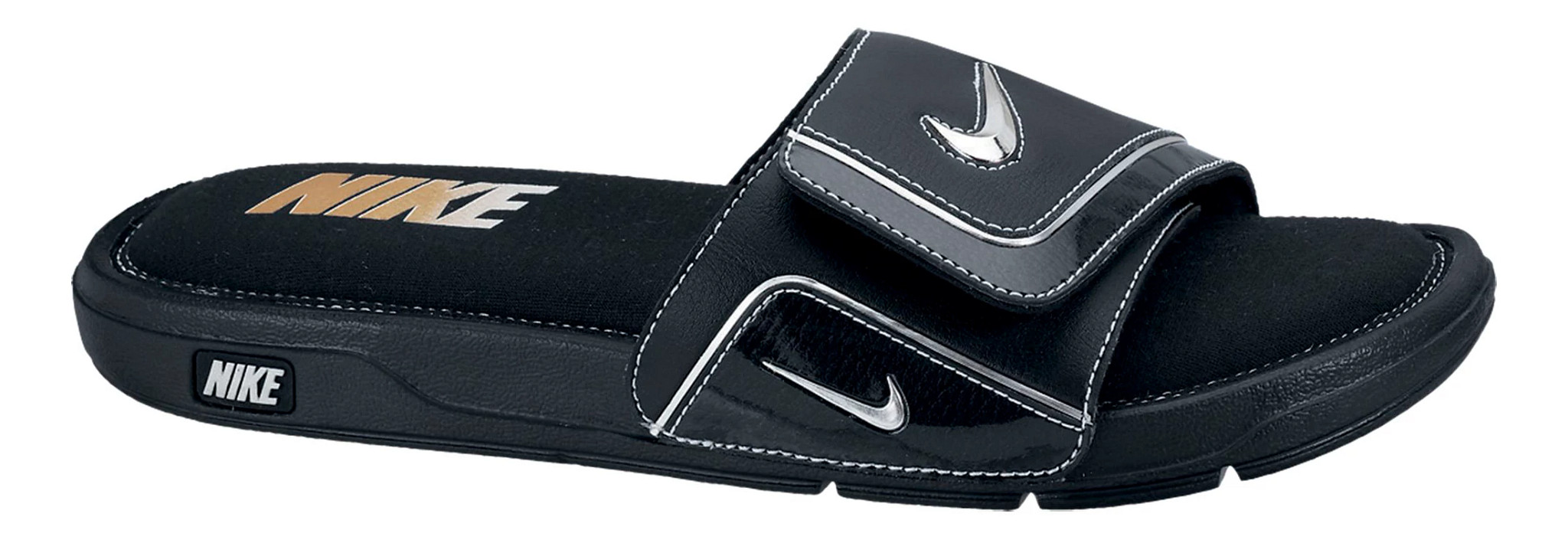 Nike comfort sale slide 2 black