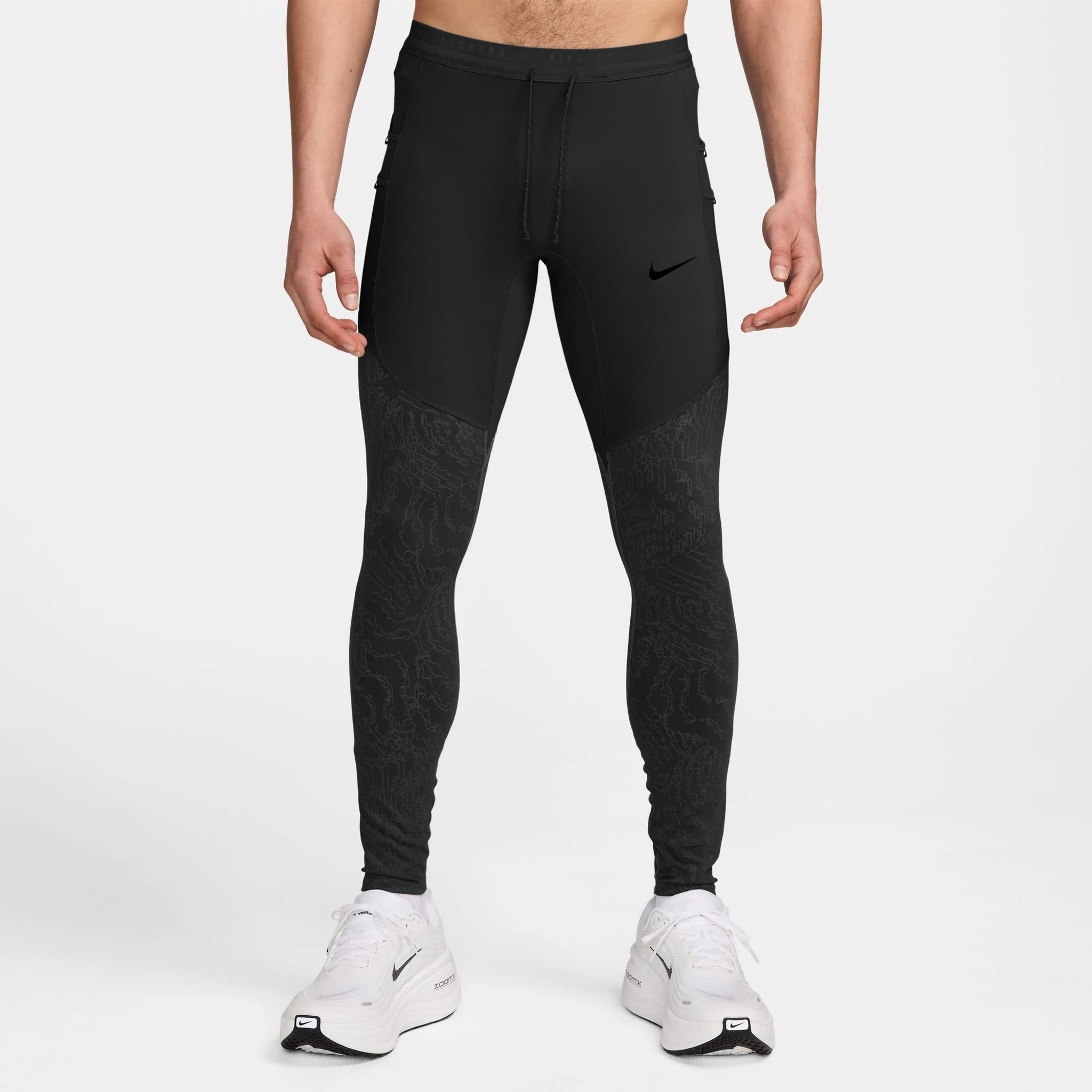 Men's Nike Stride Winter Tight - Black, Size: L | Apparel - Road Runner Sports
