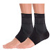 Zensah Compression Ankle Supports (Pair) - Black
