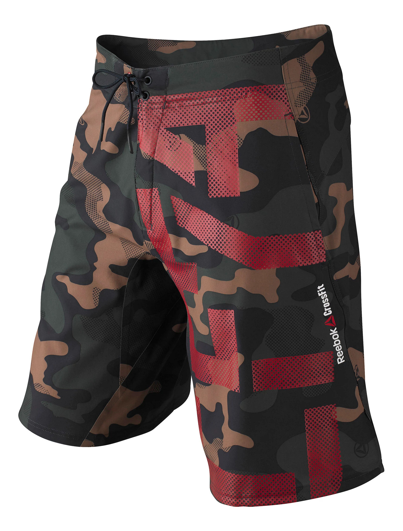 Mens Reebok CrossFit Super Nasty Mission Unlined Shorts