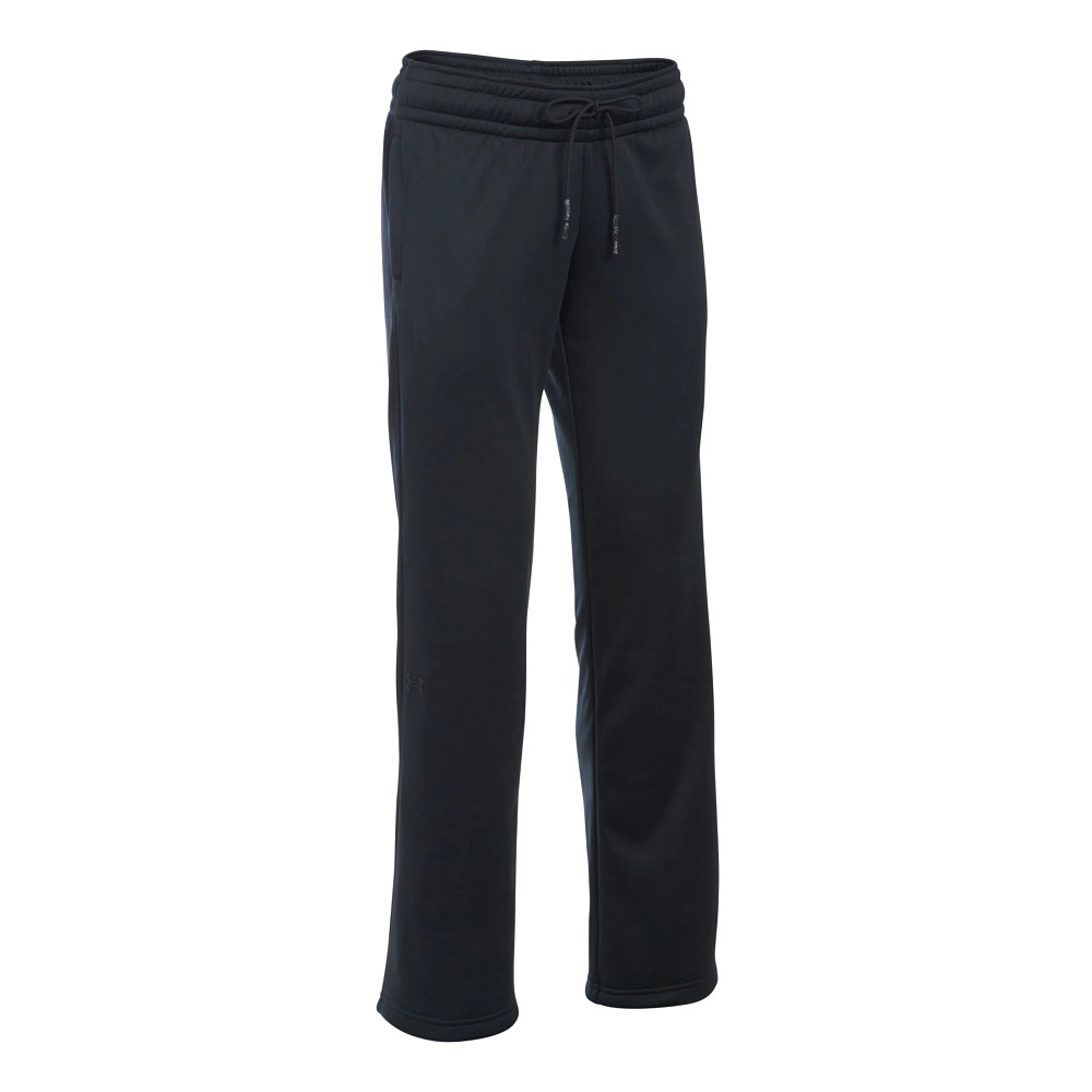 Under Armour Fleece Storm Mens Pants in Black-White