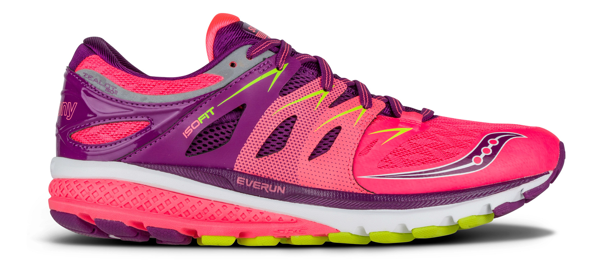 Saucony zealot iso on sale 2 mens pink