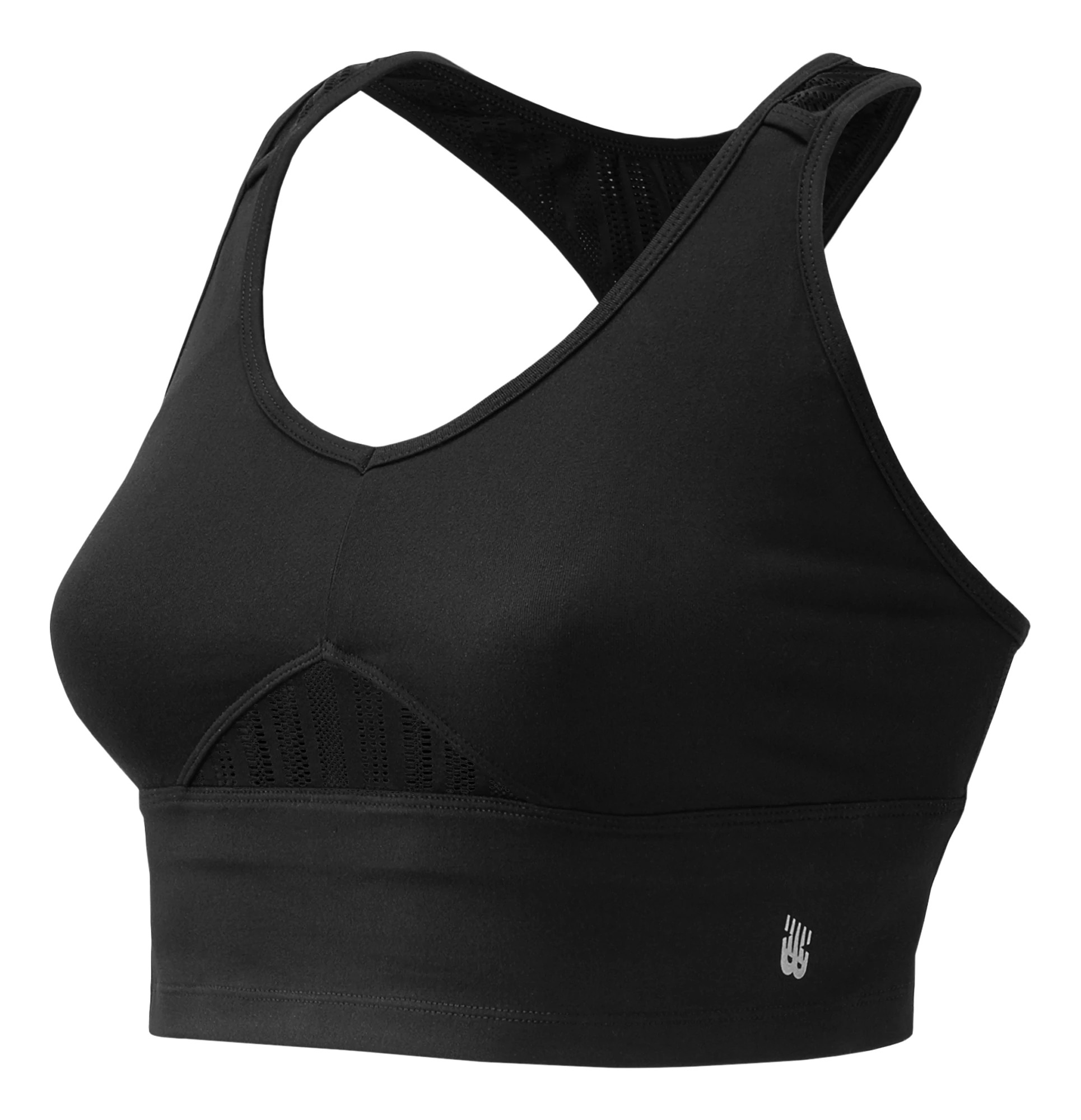 Womens New Balance Crop Sport Top Bras