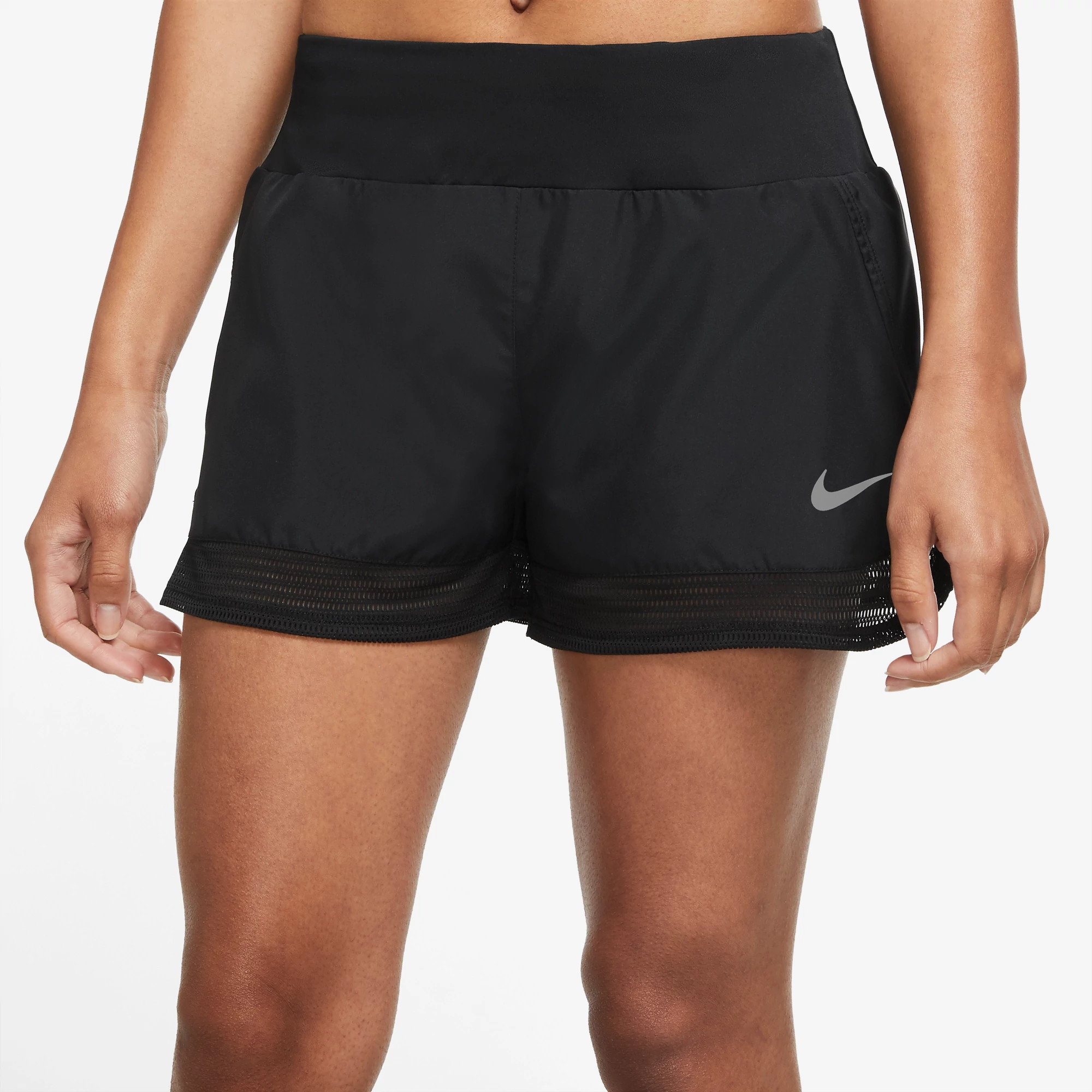 Womens Nike Dri Fit Crew Breathe Lined Shorts 5445