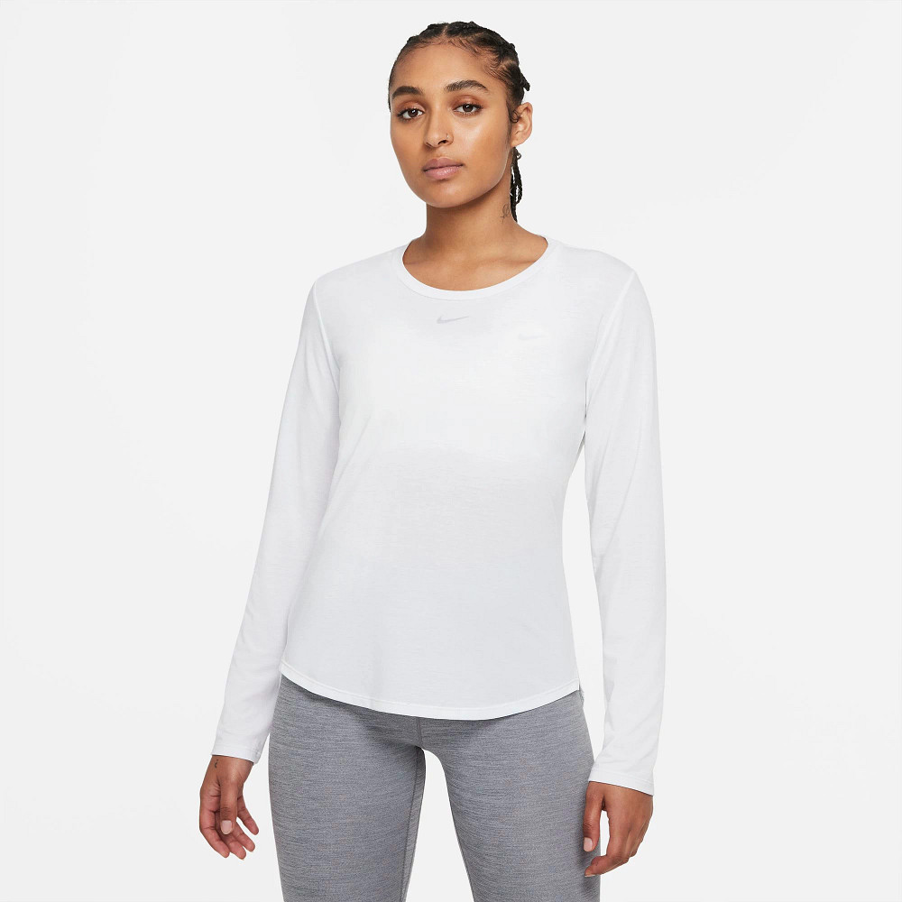 White long sleeve dri fit sale shirt womens