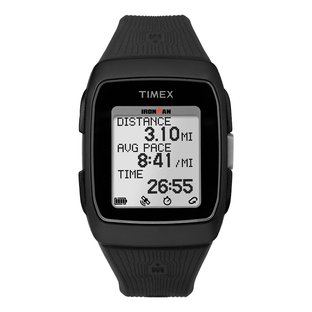 Timex ironman gps shop silicone strap watch