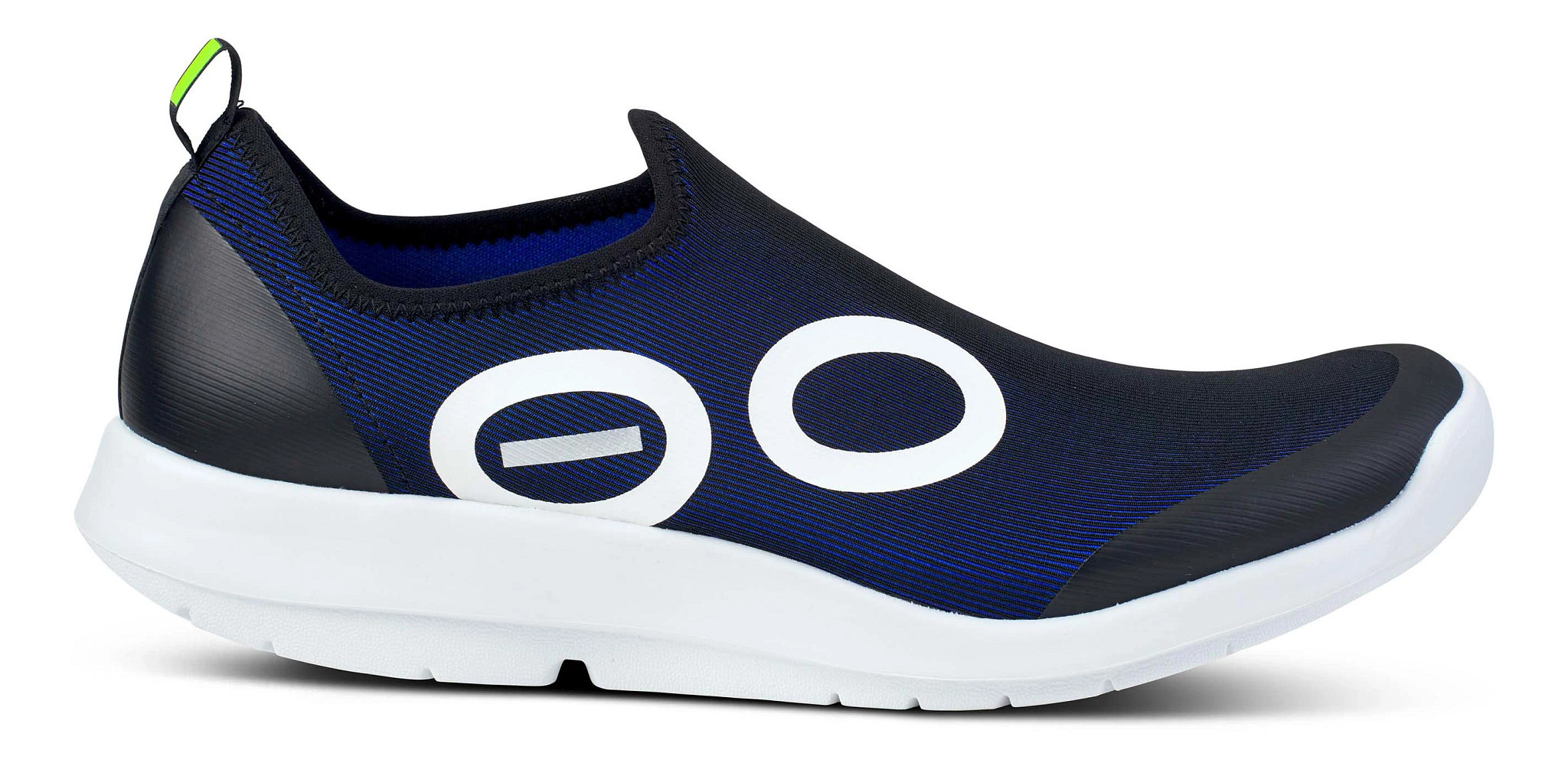 OOfos OOmg Sport LS Low Men\'s Size 10 Blue Slip On Comfort Recovery Shoe OOFOS OMG LOW MESH NAVY Mens – Flipflops & Whatnots main image 3
