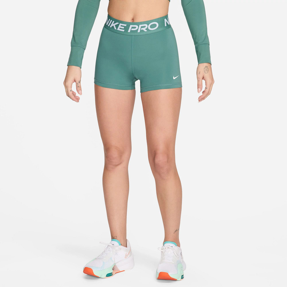 Nike Pro Girls Dri-FIT Performance Tights Green/Print XL