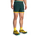 Men's Brooks High Point 5" 2-in-1 Short - Carbon Green Mix