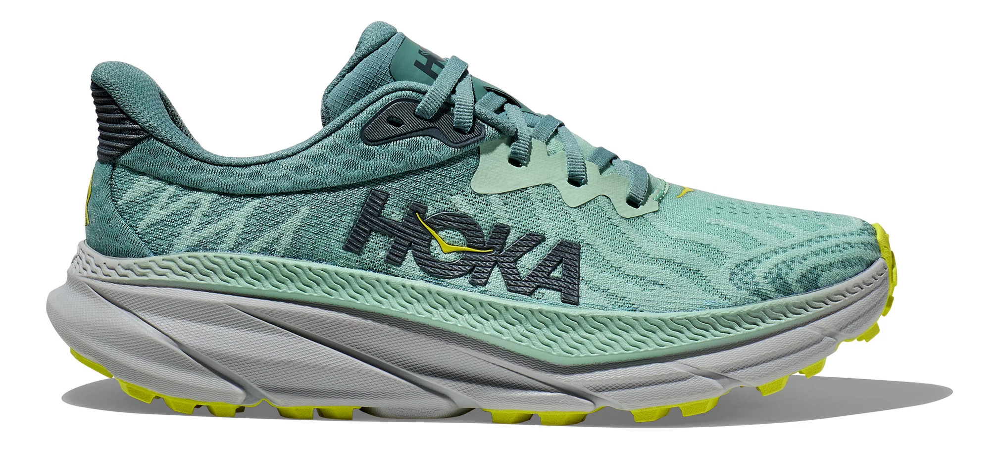 Hoka, Shoes, Womens Hoka Size Wide Challenger 7 Mist Greentrellis Running  Trail Shoe