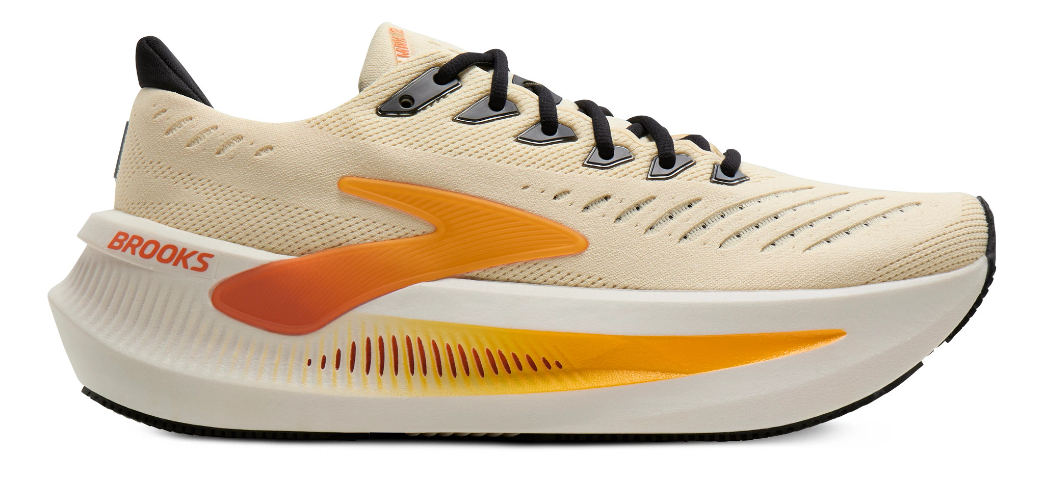 Brooks Glycerin 21 Men\'s Size 9.5 Yellow Orange Athletic Running Shoes Sneakers Brooks Men main image 4