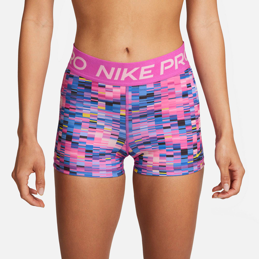 Nike pro dri fit best sale shorts women's