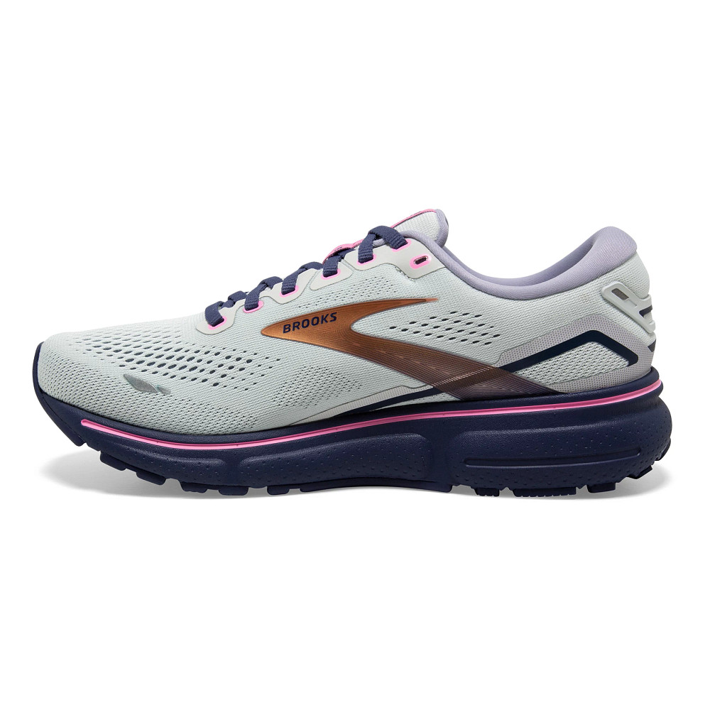 Brooks Womens 9.5 B Ghost 13 Running Shoes W/ Superfeet high arch INSOLES