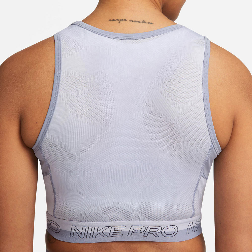 Womens Nike Pro Dri-FIT Femme Crop Sleeveless & Tank Technical Tops