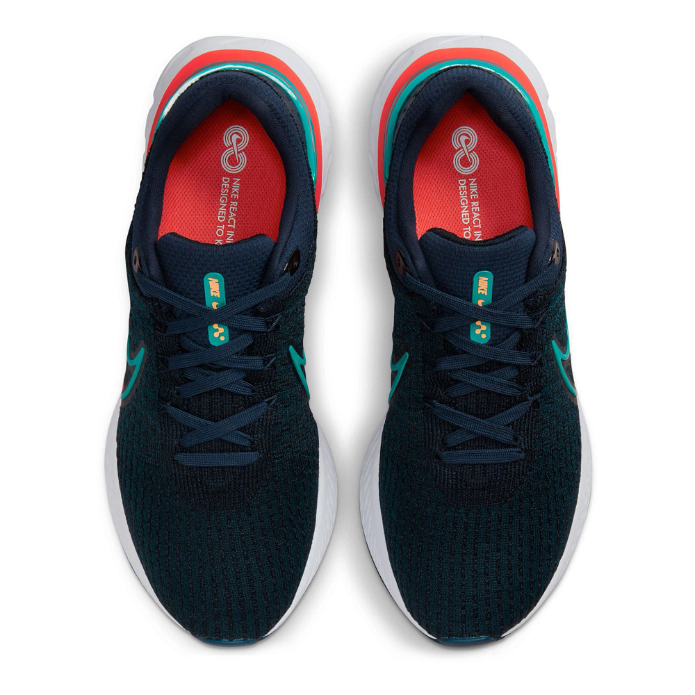 Women's legend react 2024 running shoes - teal/black