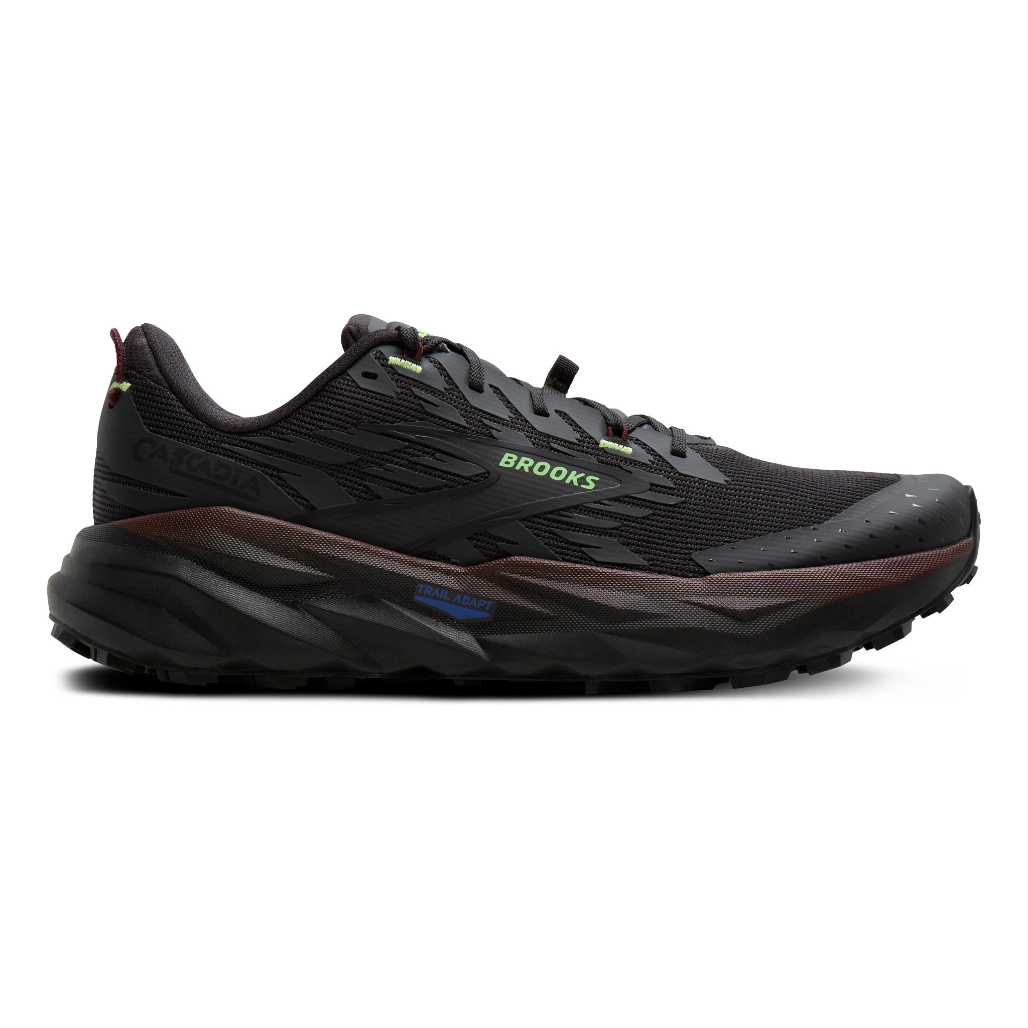 Men's Brooks Cascadia 19 - Phantom / Rum Raisin, Size: 8, Medium | Footwear - Road Runner Sports