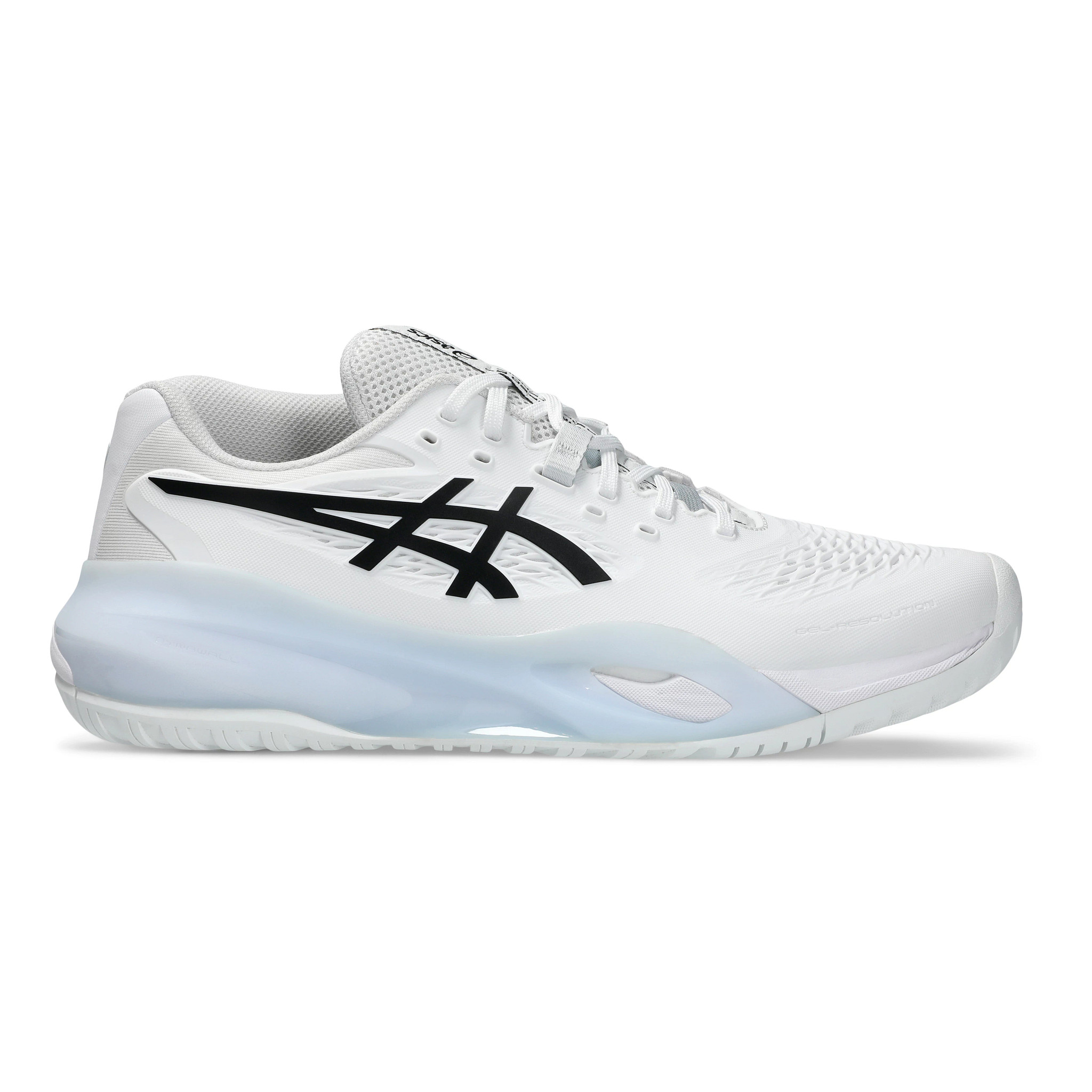 Men's ASICS GEL-Resolution X - White / Black, Size: 10, Medium | Footwear - Road Runner Sports