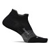 Feetures Elite Ultra Light No Show Tab Socks - Black NEW