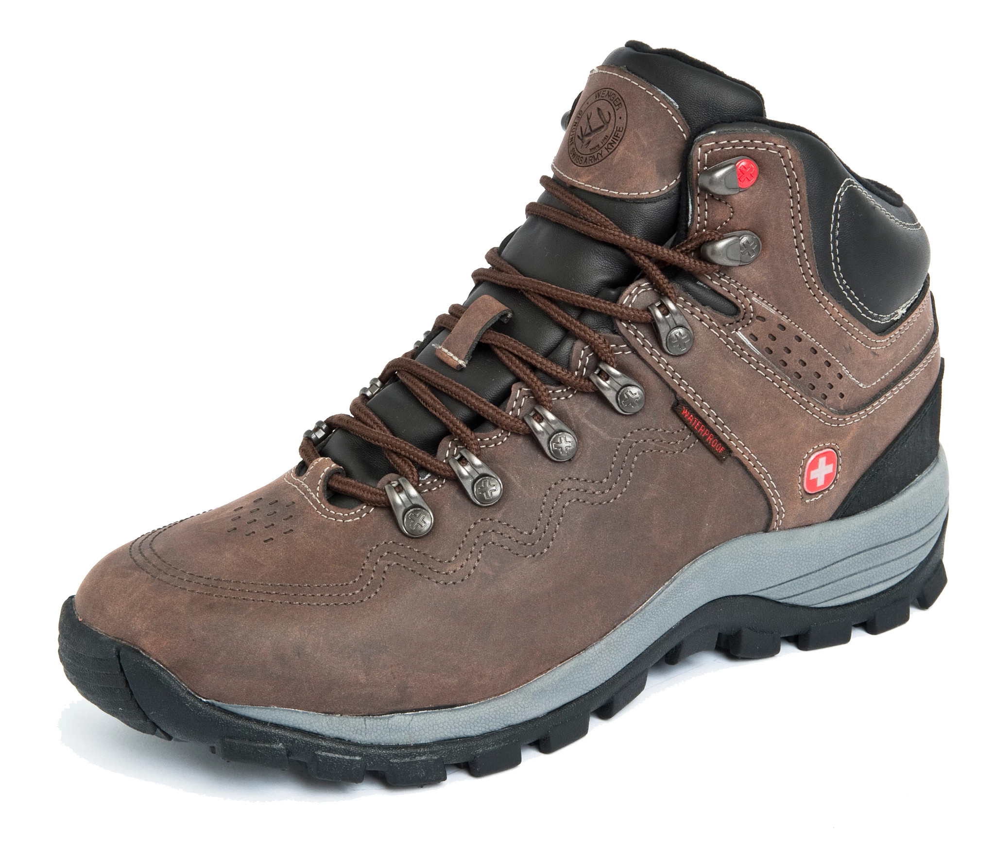 Mens Wenger Swiss Army Outback Hiker Hiking Shoe