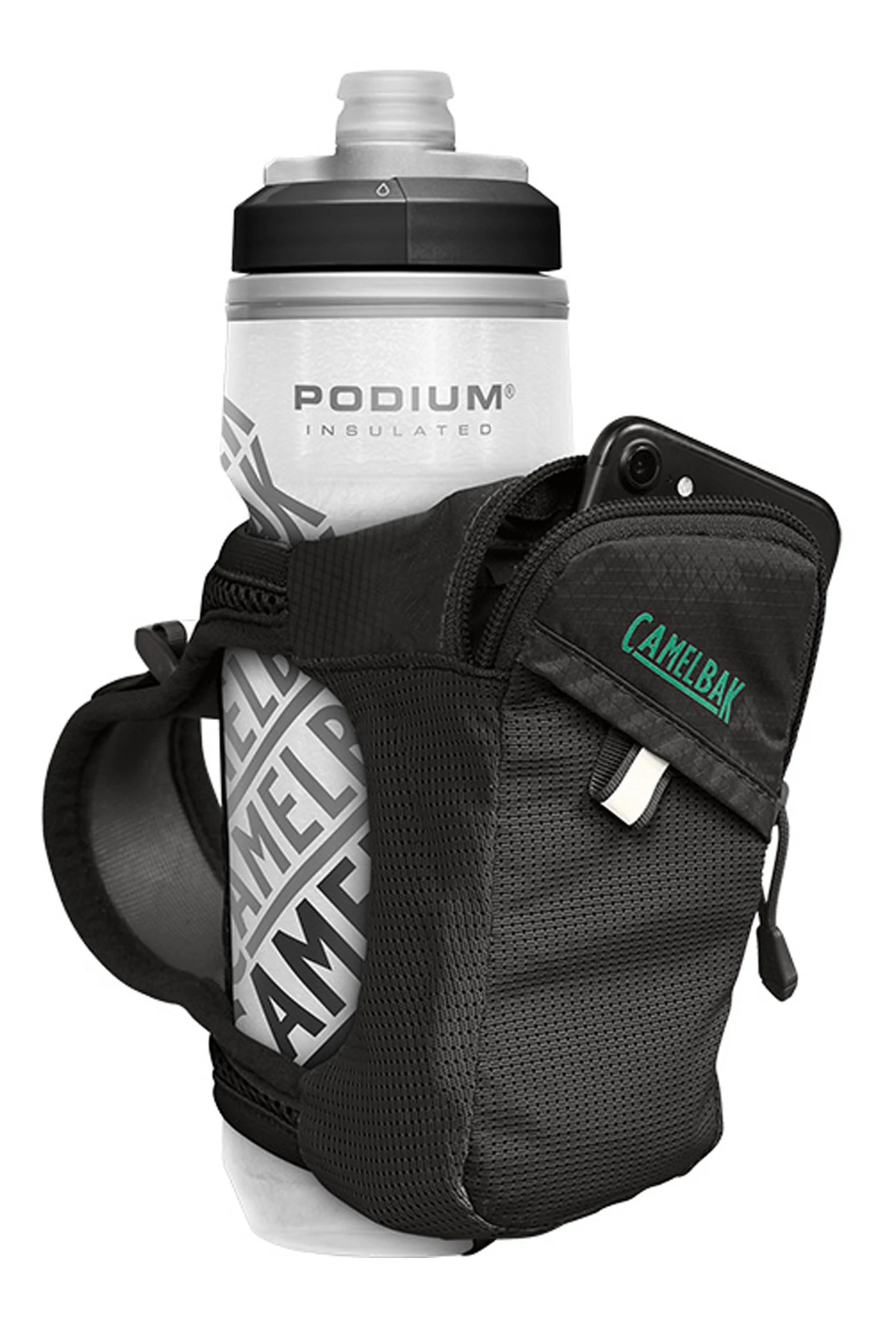 CamelBak Podium Chill Outdoor Bottle 21oz Grey : Blue Stripe