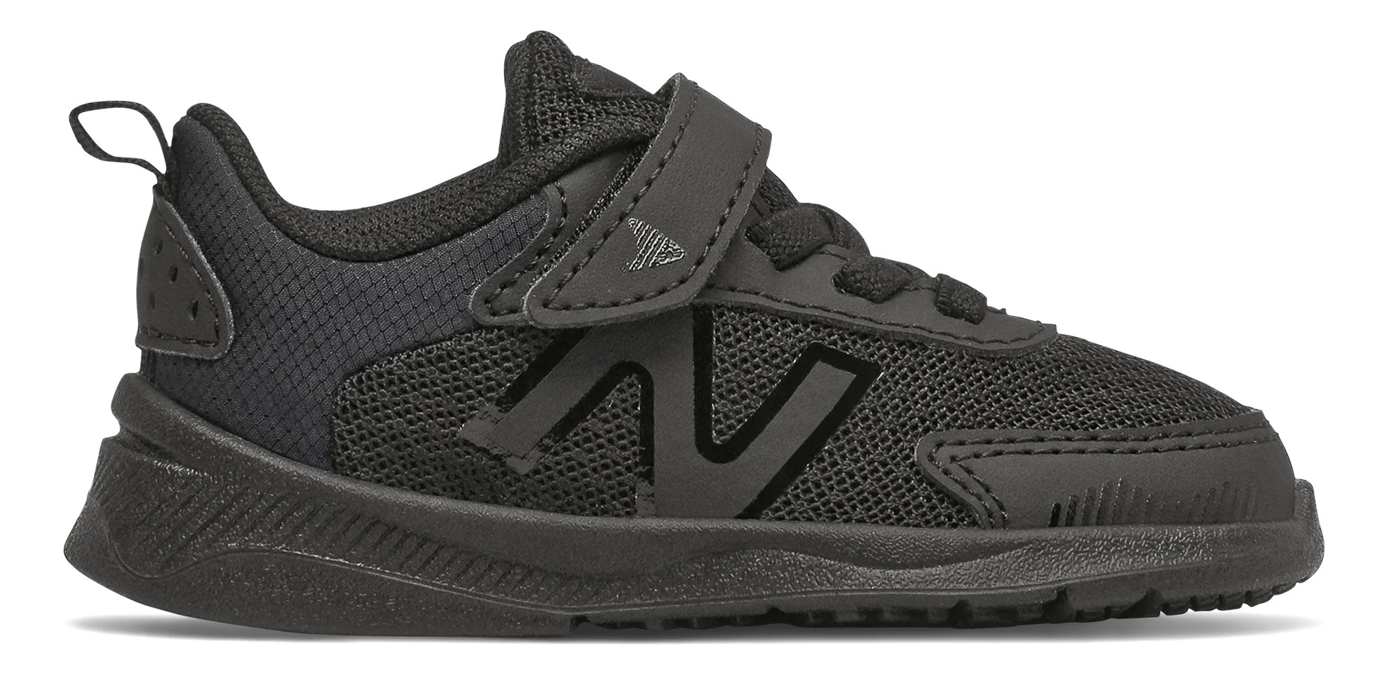 New Balance Kids 545 Running Shoes- Black/Green/Cobalt
