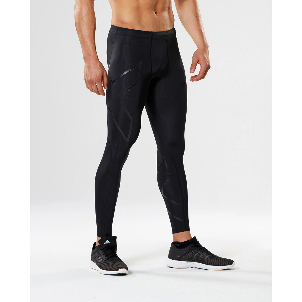 Mens 2XU Core Compression Tights & Leggings Pants