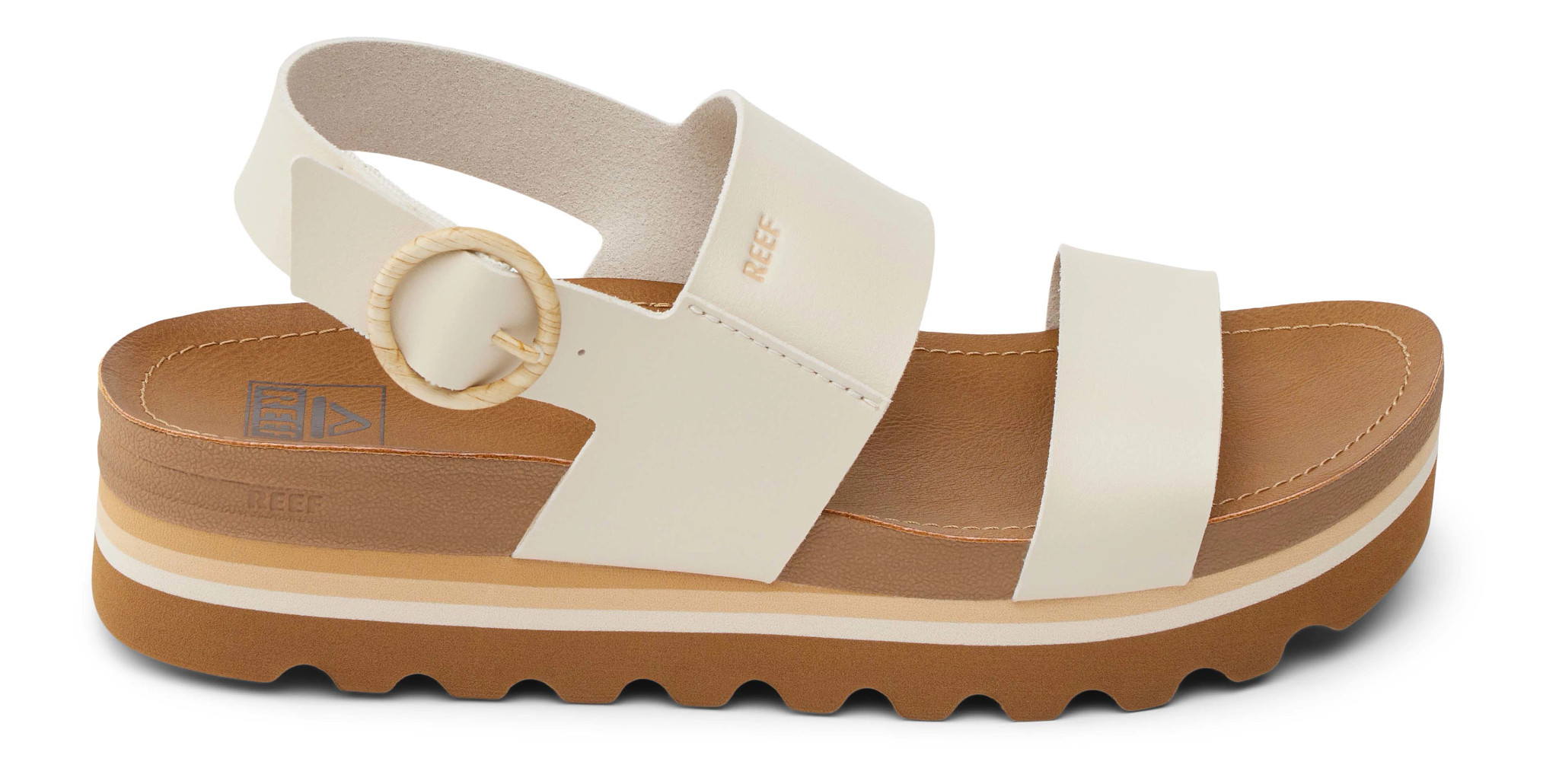 Womens Reef Vista Hi Buckle Sandals Shoe