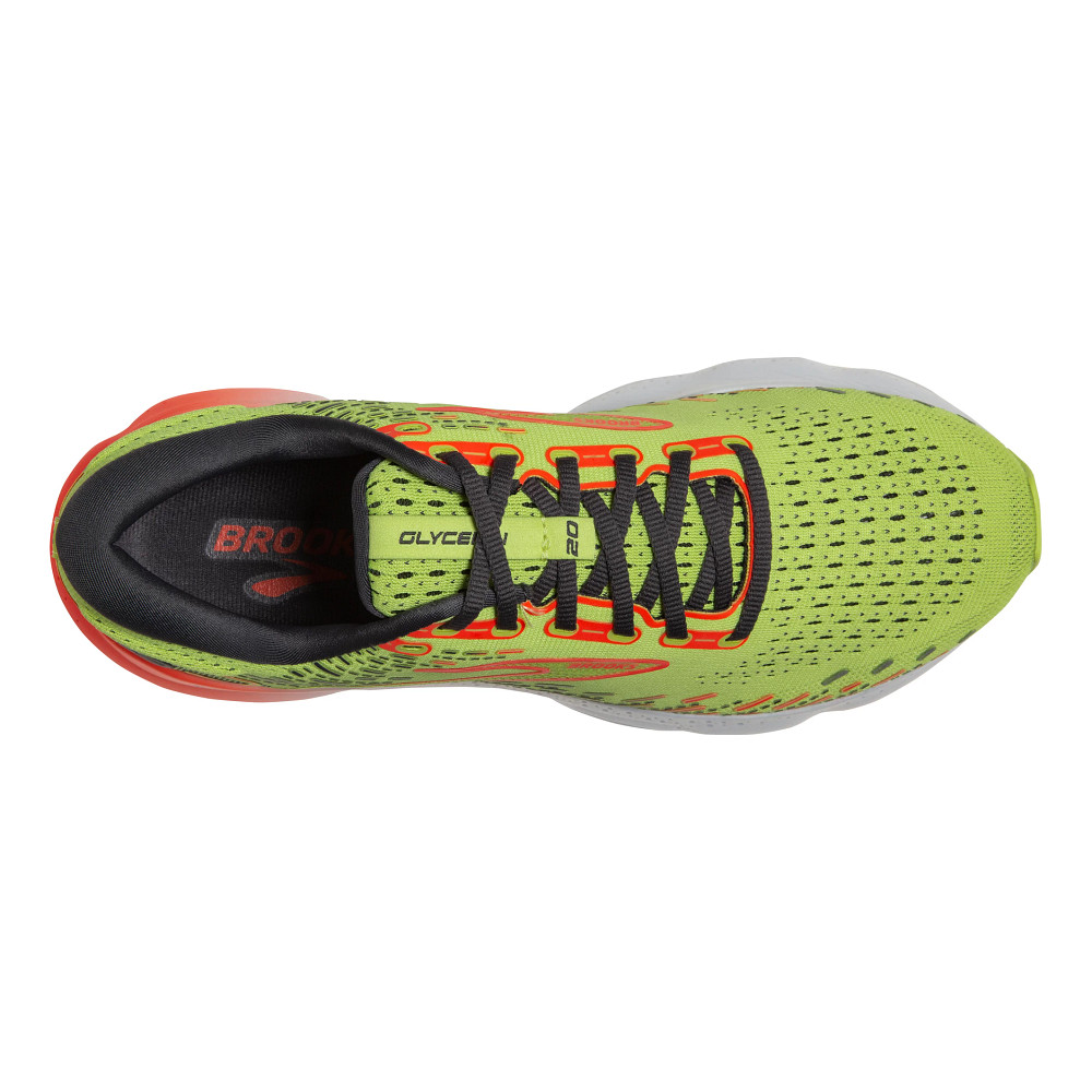 Brooks green hot sale running shoes