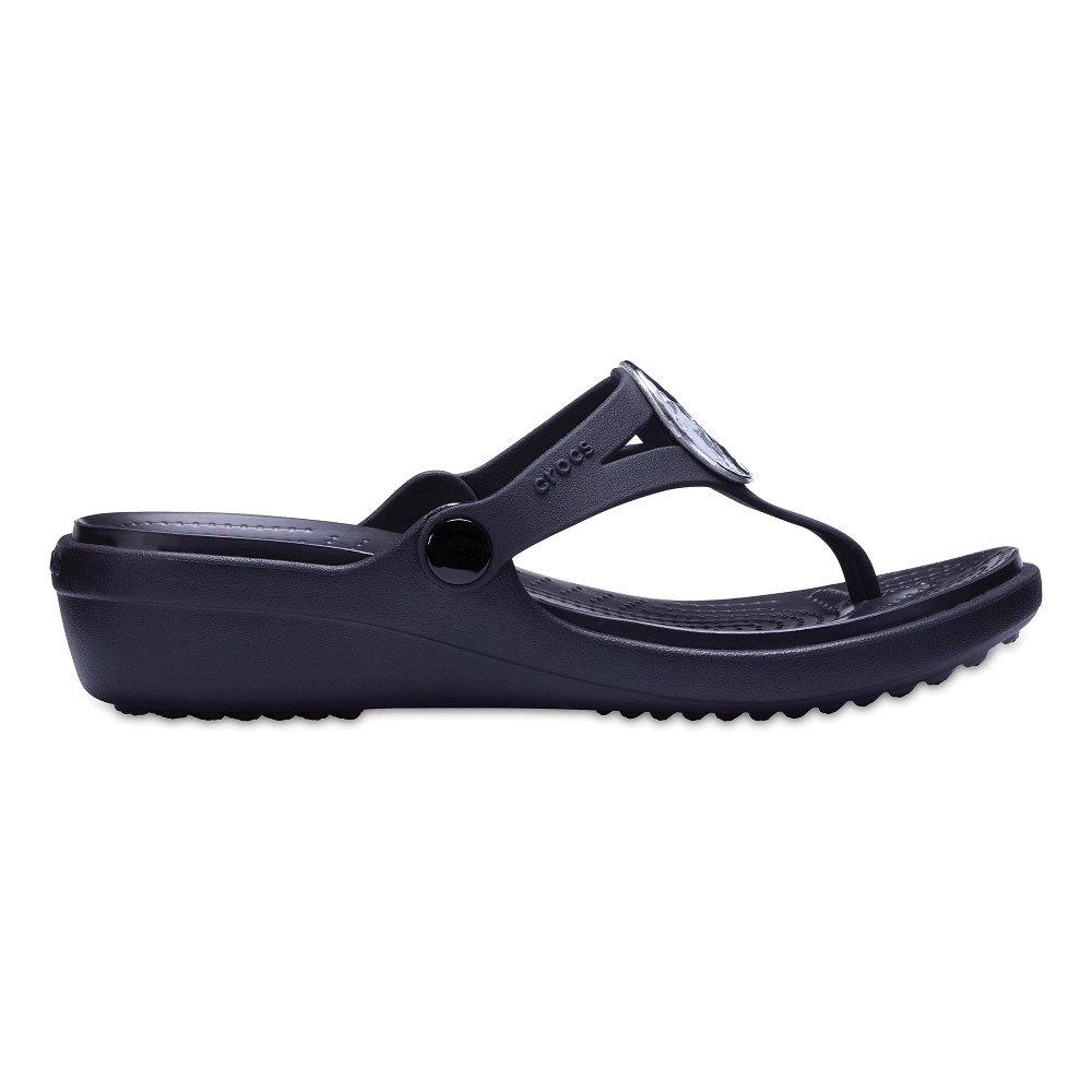 Crocs sanrah deals hammered sandal