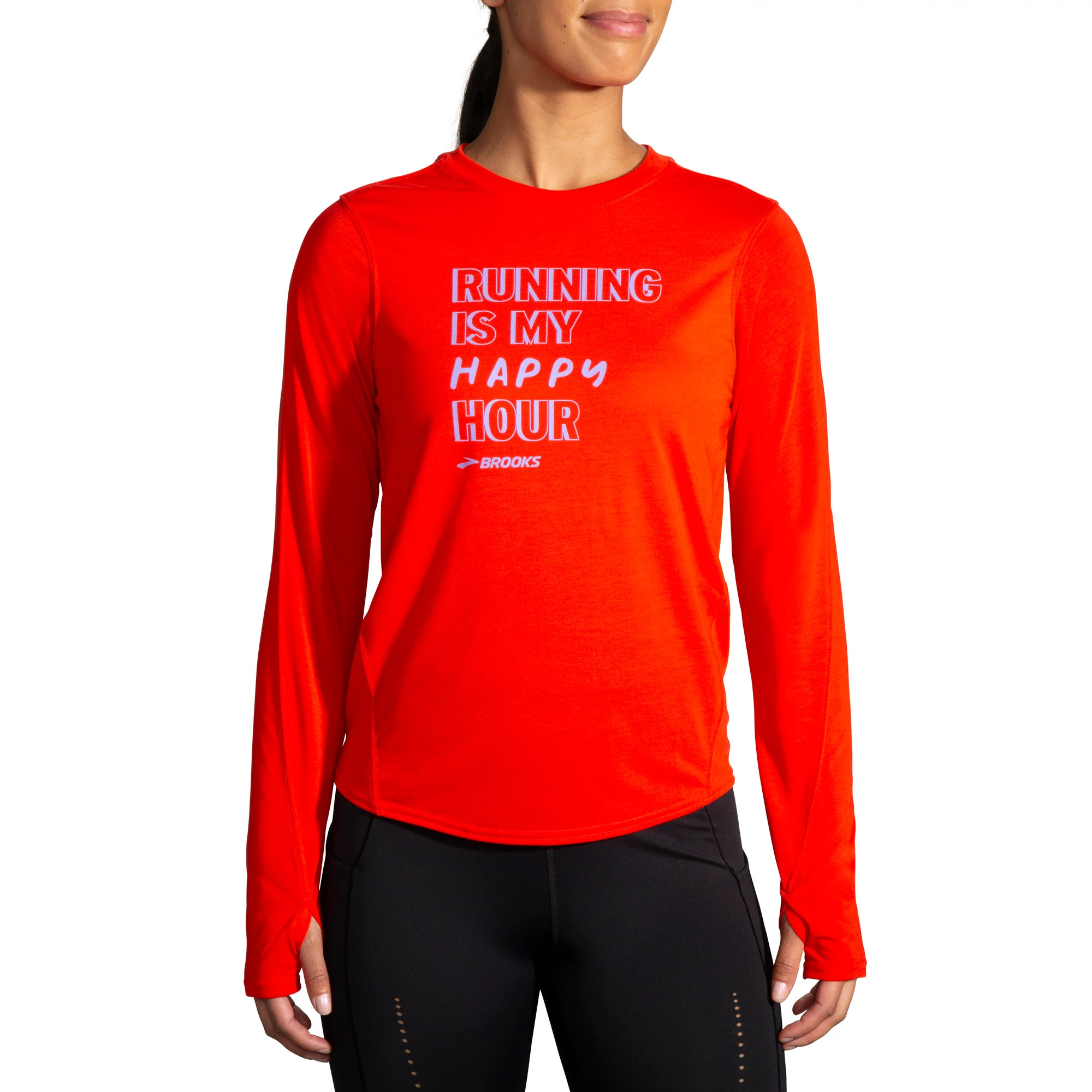 Brooks Womens Distance Graphic Short Sleeve T Shirt main image 0